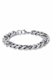 Men's Stainless Steel Curb Chain Bracelet