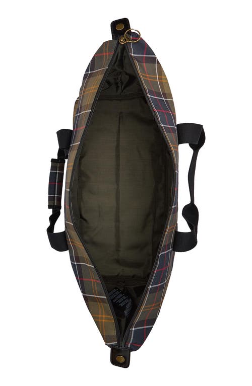 Barbour Torridon Tartan Duffle Bag In Multi