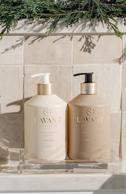 L'avant Collective Ambre Santal High Performing Hand Soap In Sand
