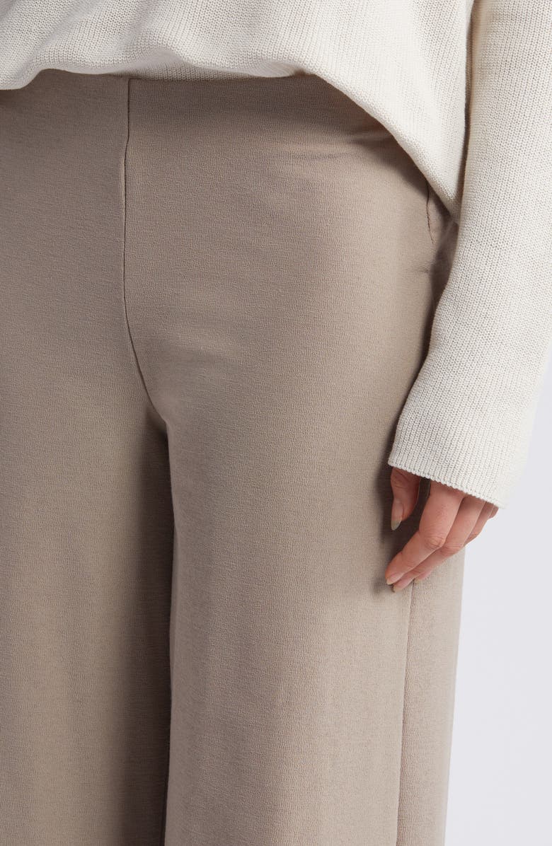 Eileen Fisher Wide Leg Ankle Pants, Alternate, color, Briar