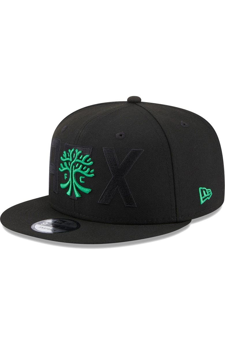 New Era Men's New Era Black Austin FC Kick Off 9FIFTY Snapback Hat, Alternate, color, 