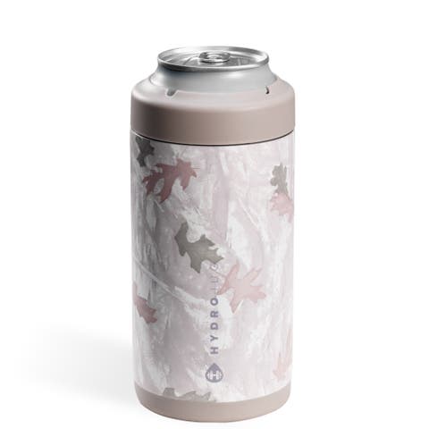 Standard Can Cooler, Insulated Stainless Steel Cup with Screw-Top Ring 
Non-Slip Rubber Base