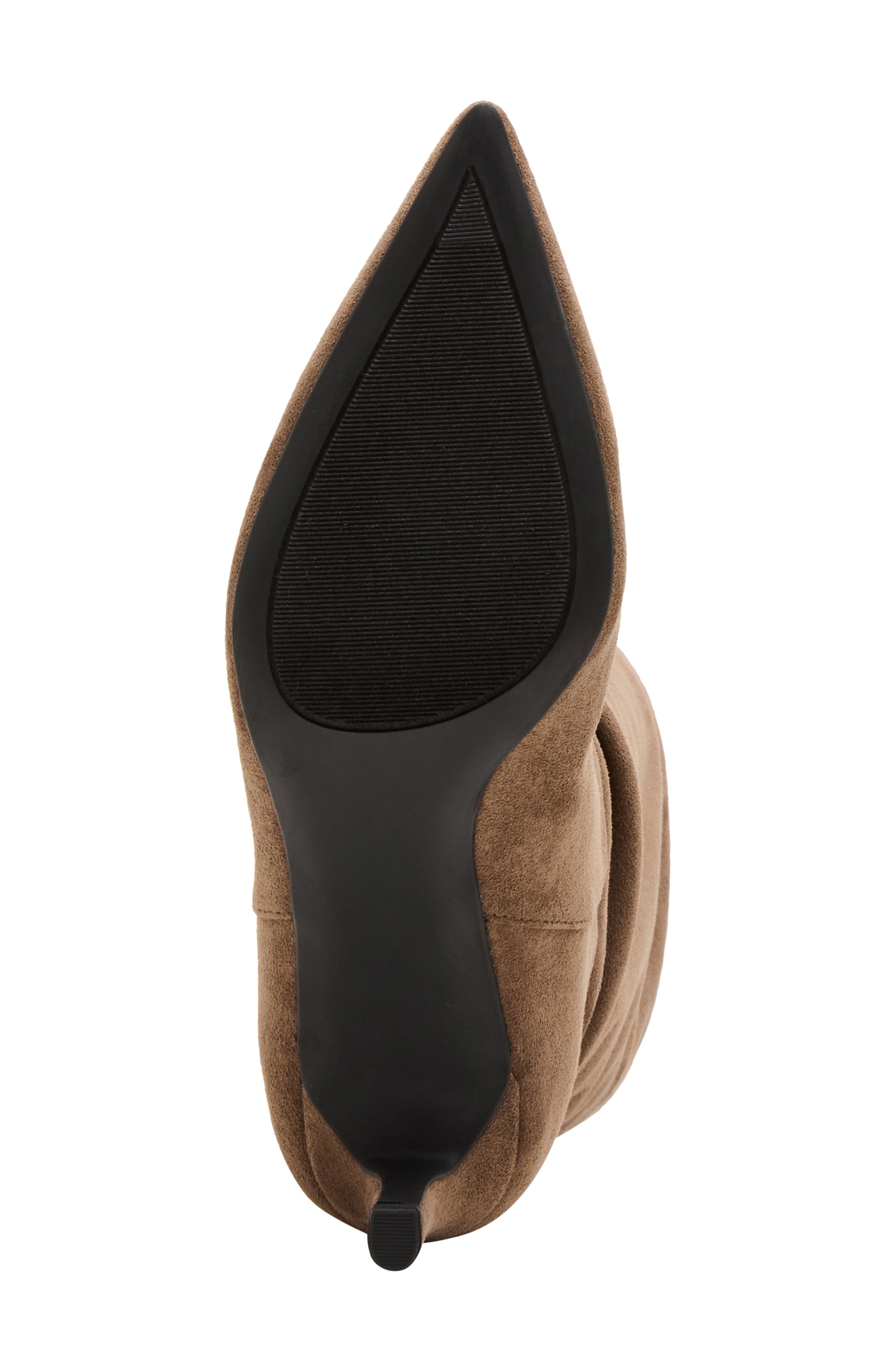 Collette Ruched Boot, Alternate, color, ASH FAB