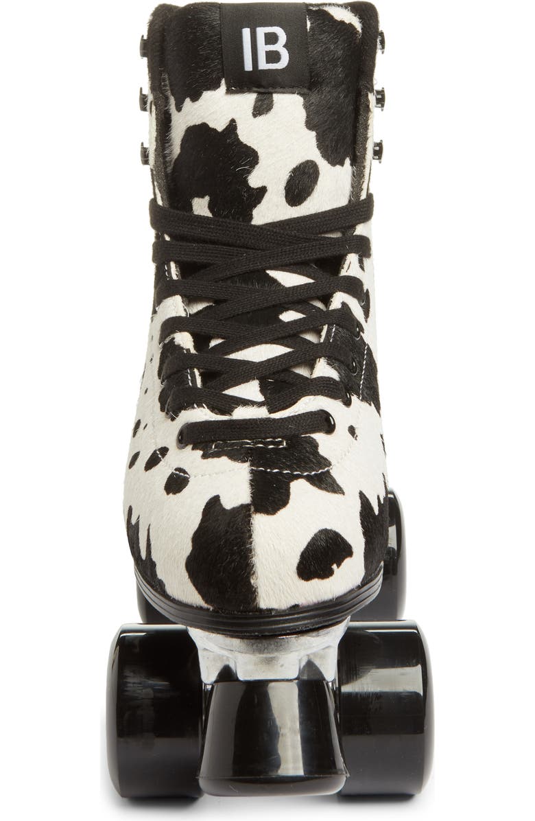 INTENTIONALLY BLANK Whip It Genuine Calf Hair Roller Skates, Alternate, color,