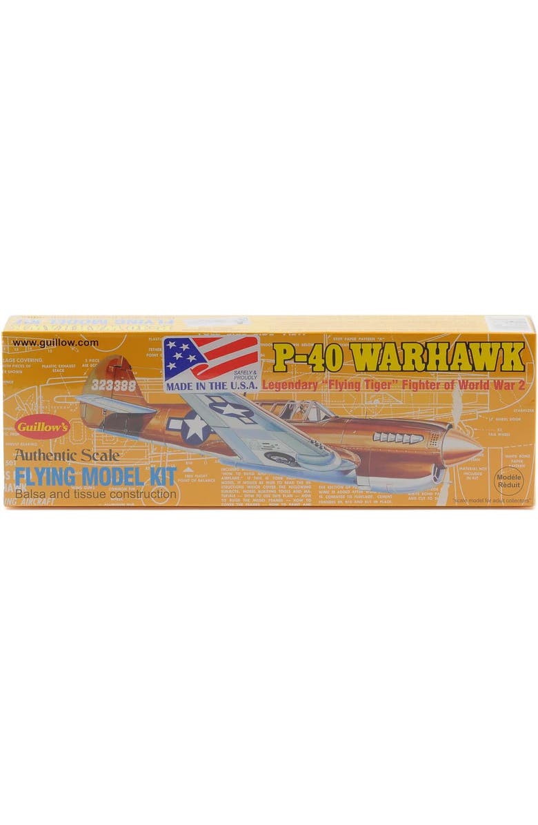 Guillow's Curtis P40 Warhawk, Main, color,