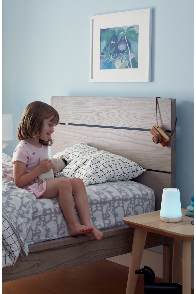 Rest Sound, Night Light & Time to Rise Machine, Alternate, color, WHITE