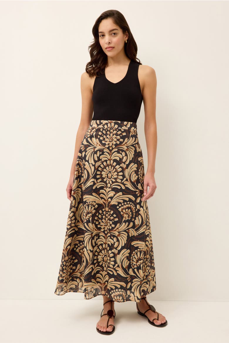 Albia Skirt, Main, color, Tropez