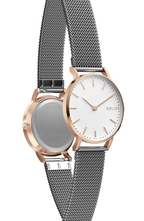Solios Watches The Solar Classic | White Dial