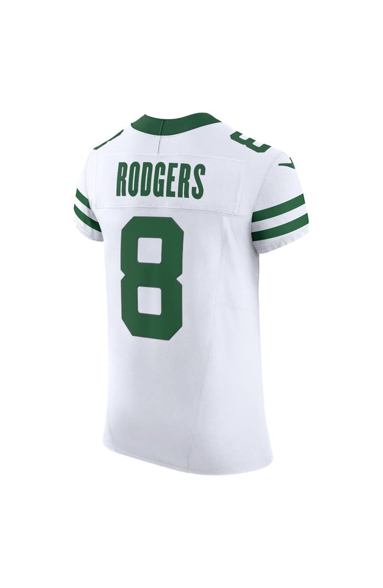 Nike Men's Nike Aaron Rodgers White New York Jets Alternate Vapor F.U.S.E. Elite Jersey, Alternate, color, 