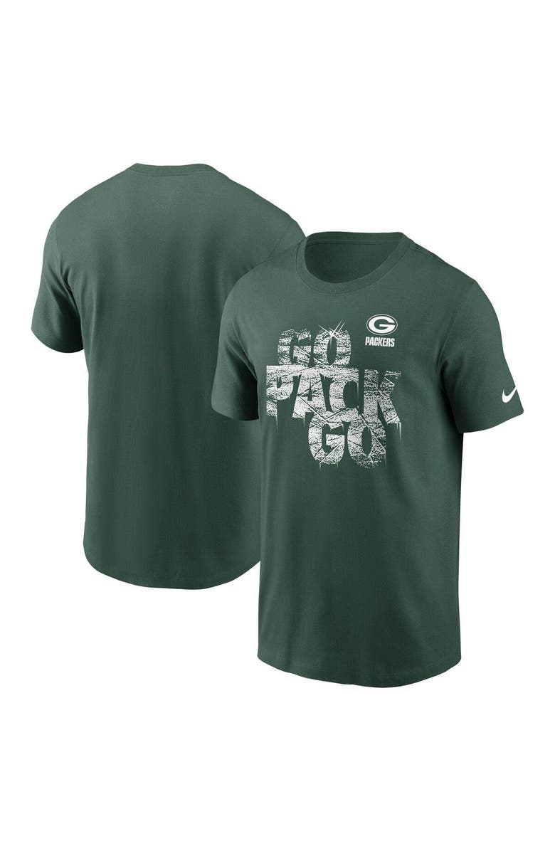 Nike Men's Nike Green Green Bay Packers Local Essential T-Shirt, Main, color, Green