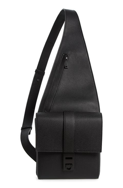 Twins Leather Sling Bag