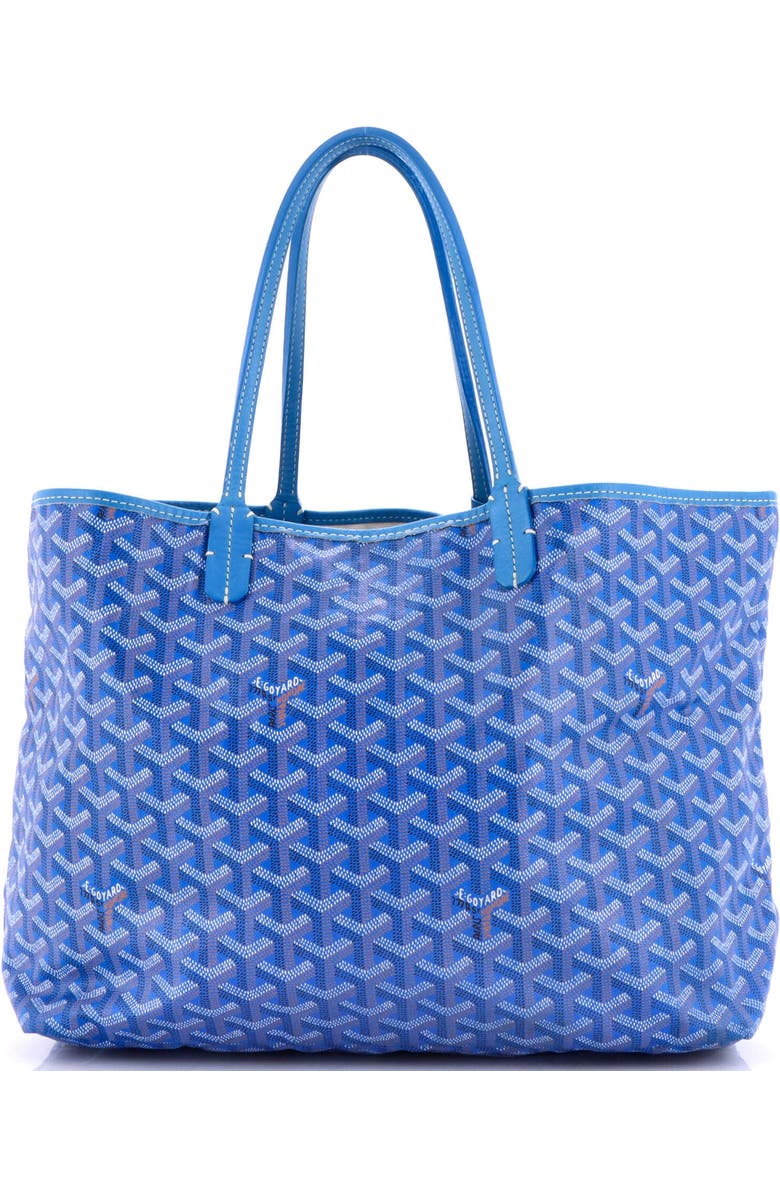 Pre-Owned Goyard Artois Tote Coated Canvas PM, Main, color, Blue