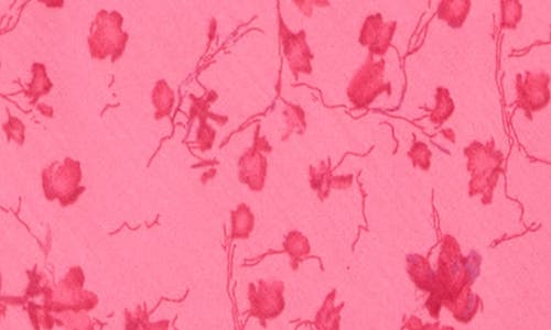 Lush Draped Shoulder Minidress In Pink