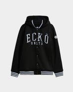 ECKO State faux shearling Varsity Jacket