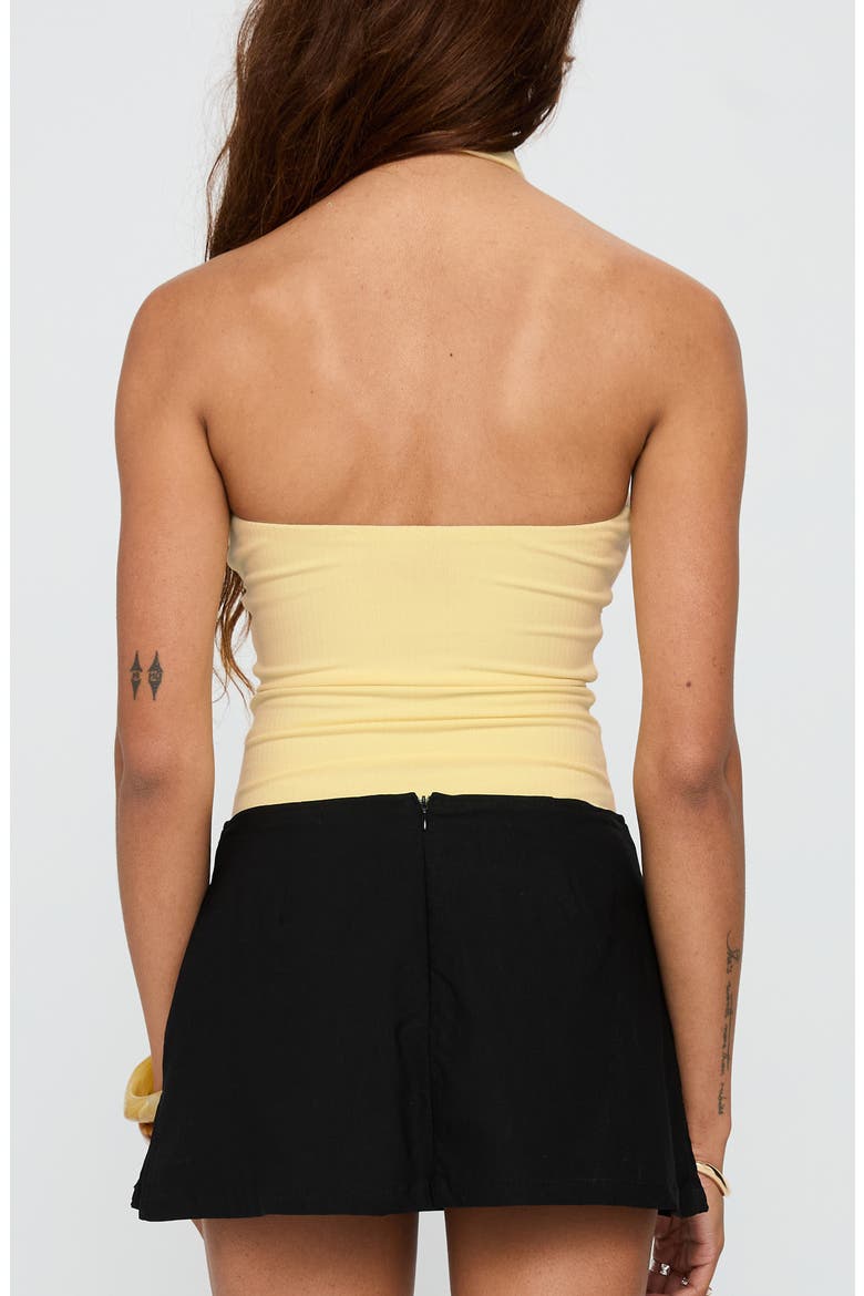 Dulce Vita Rib Bodysuit, Alternate, color, LEMON