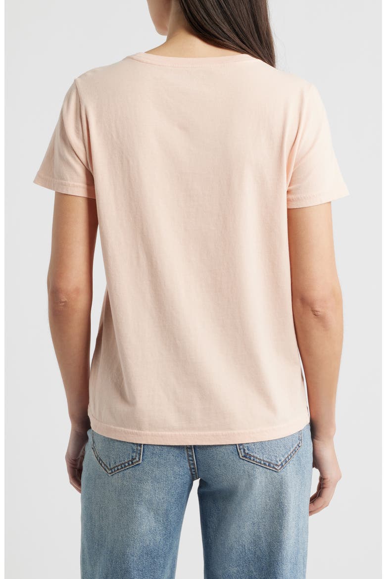 Butterfly Hamsa Cotton Graphic T-Shirt, Alternate, color, EVENING SAND