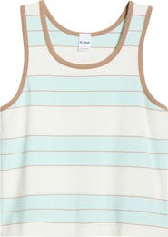 Re/Done Bama Stripe Cotton Tank