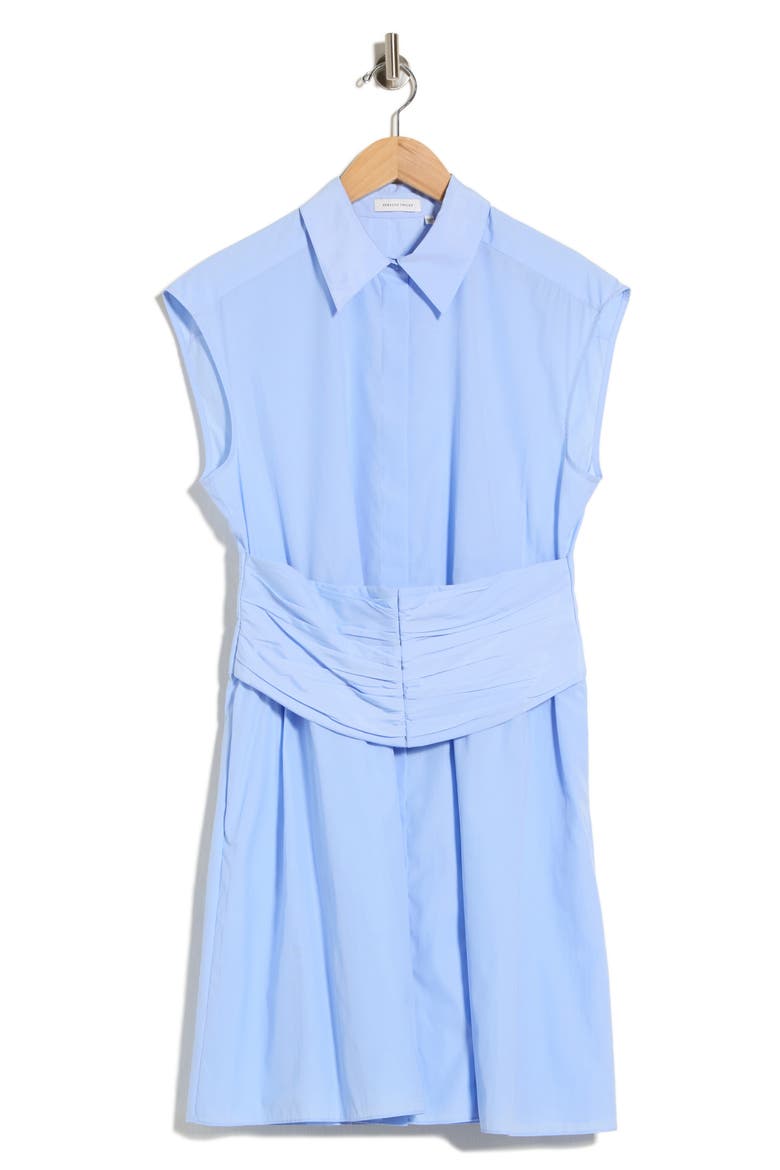 Sleeveless Taffeta Dress, Main, color, OXFORD