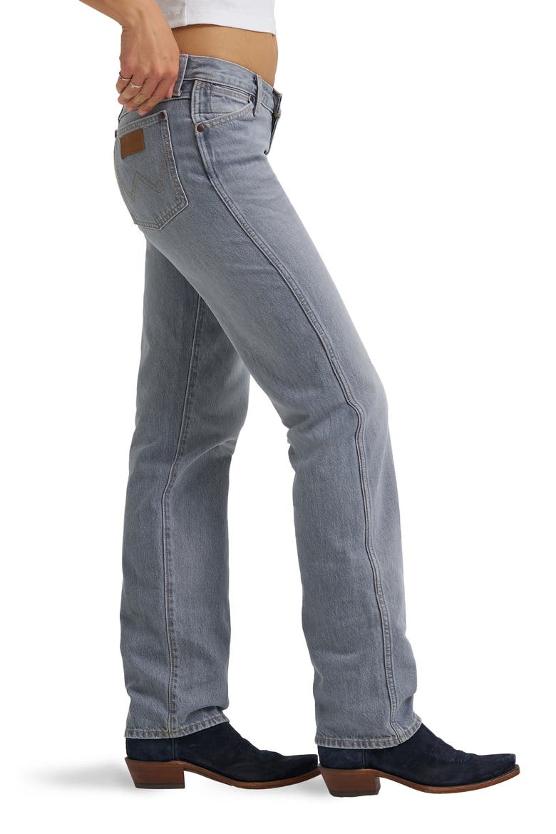 Cowboy Low Rise Straight Leg Jeans, Alternate, color, HAUTE HAZE
