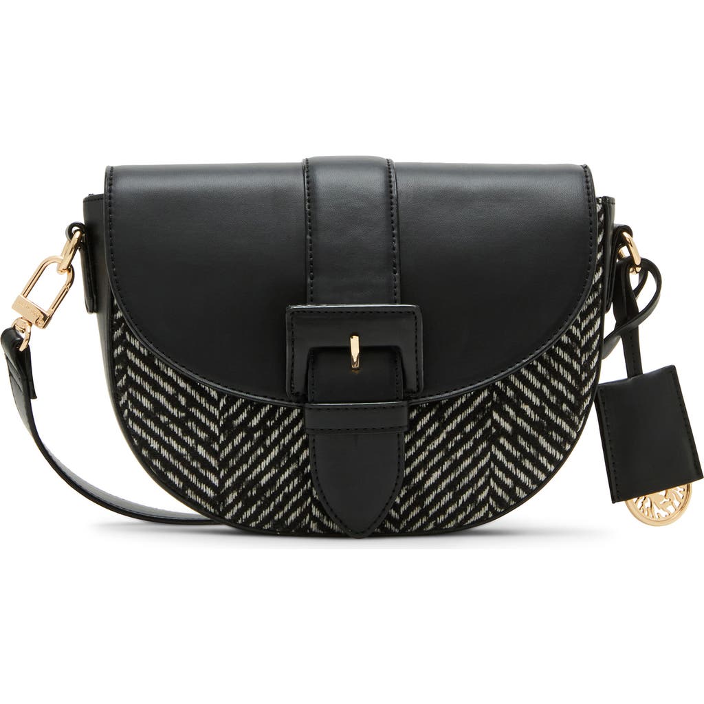 Anne Klein Saddle Crossbody Bag In Multi