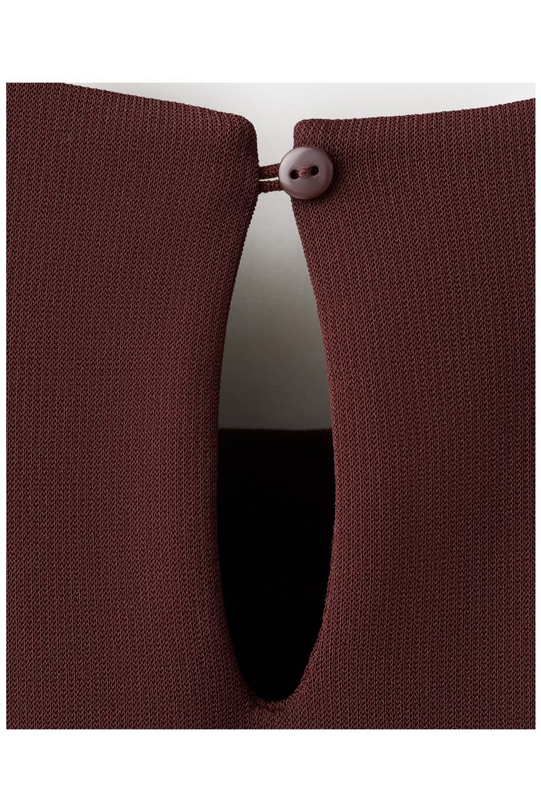 Asymmetric Midi Dress, Alternate, color, BURGUNDY