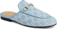 Gucci Princetown Horsebit GG Monogram Loafer Mule