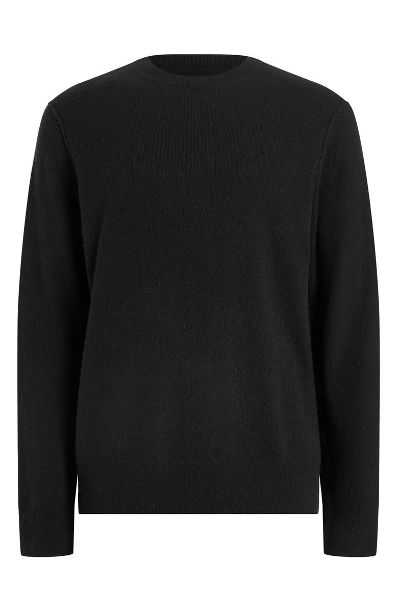 AllSaints Finn Cashmere & Wool Crewneck Sweater, Alternate, color, 