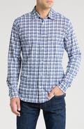 Coastaoro Porta Trim Fit Jersey Button-Up Shirt