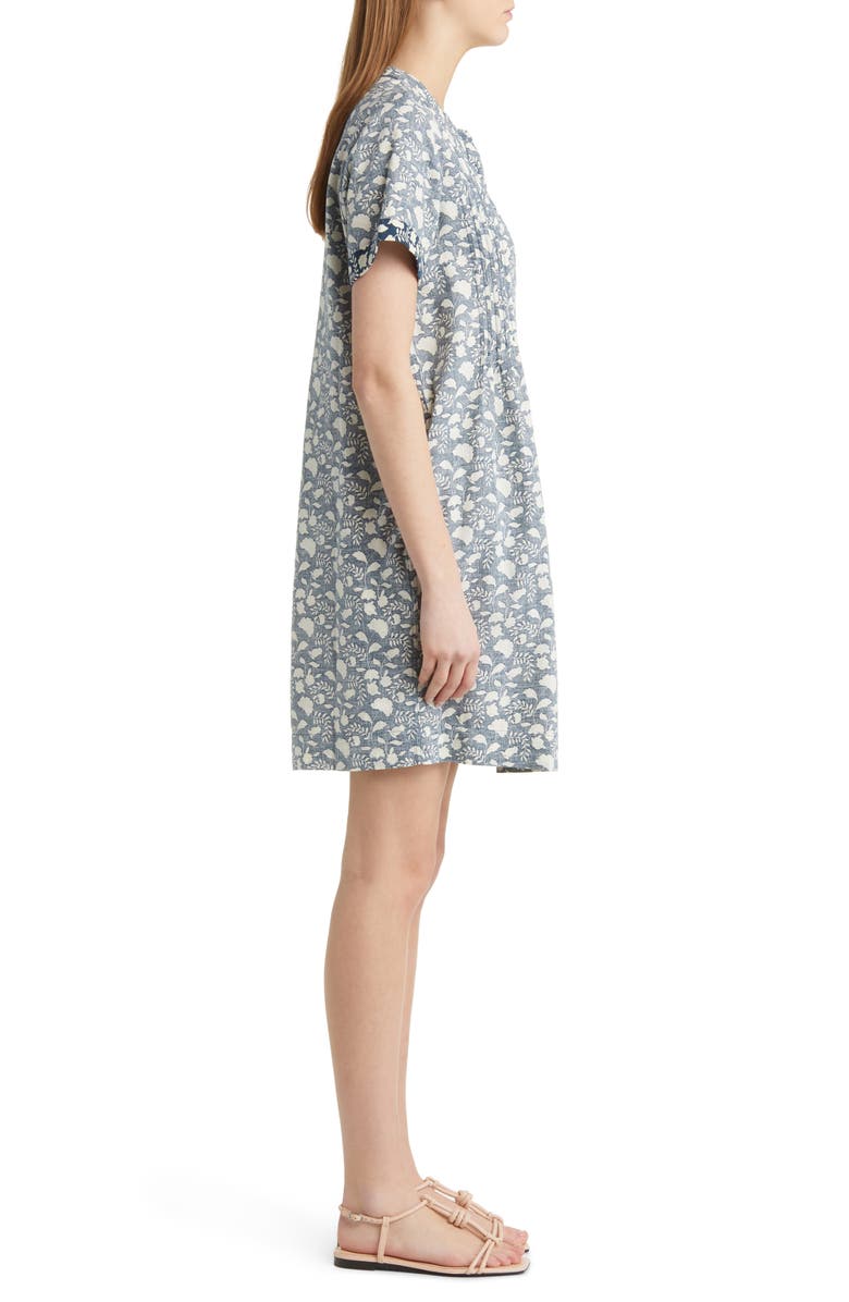 Faherty Gemina Linen Blend Shift Dress, Alternate, color, 