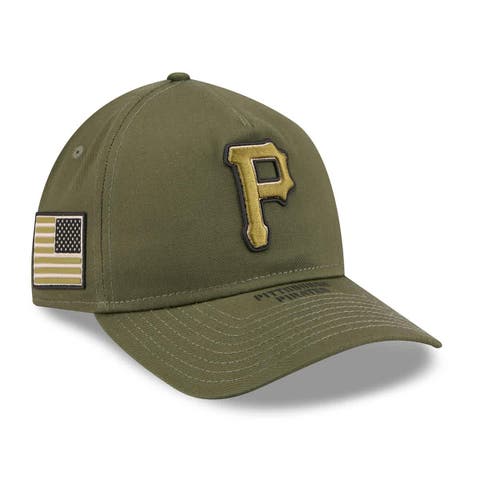 Men's New Era  Olive Pittsburgh Pirates 2026 Armed Forces Day 9TWENTY Adjustable Hat