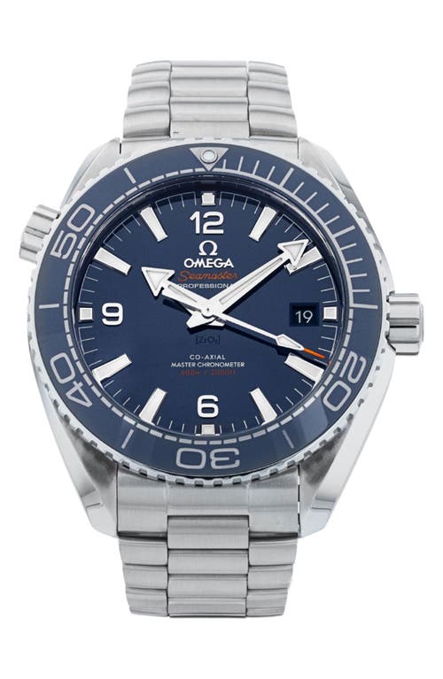 Watchfinder & Co. Omega 2023 Planet Ocean Automatic Bracelet Watch, 42mm In Blue