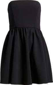 French Connection Whisper Strapless Dress