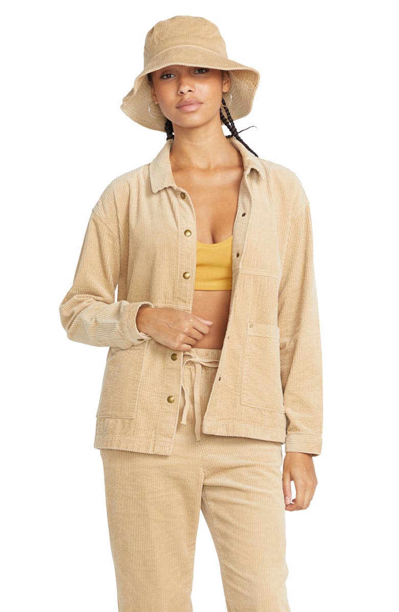 Volcom Stone Street Corduroy Shacket, Alternate, color,
