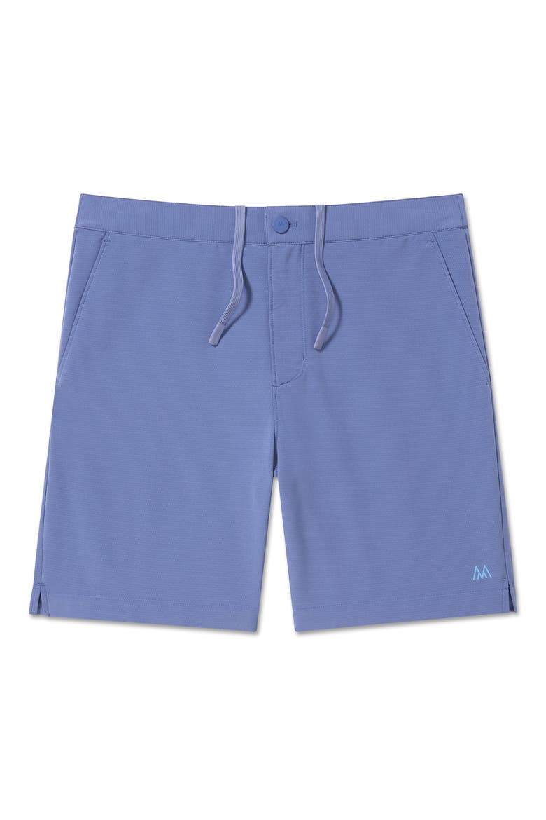 Deck Performance Shorts, Alternate, color, COASTAL FJORD