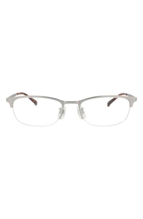 52mm Half Rim Rectangular Optical Glasses