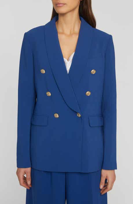 Elie Tahari The Rita Double Breasted Blazer