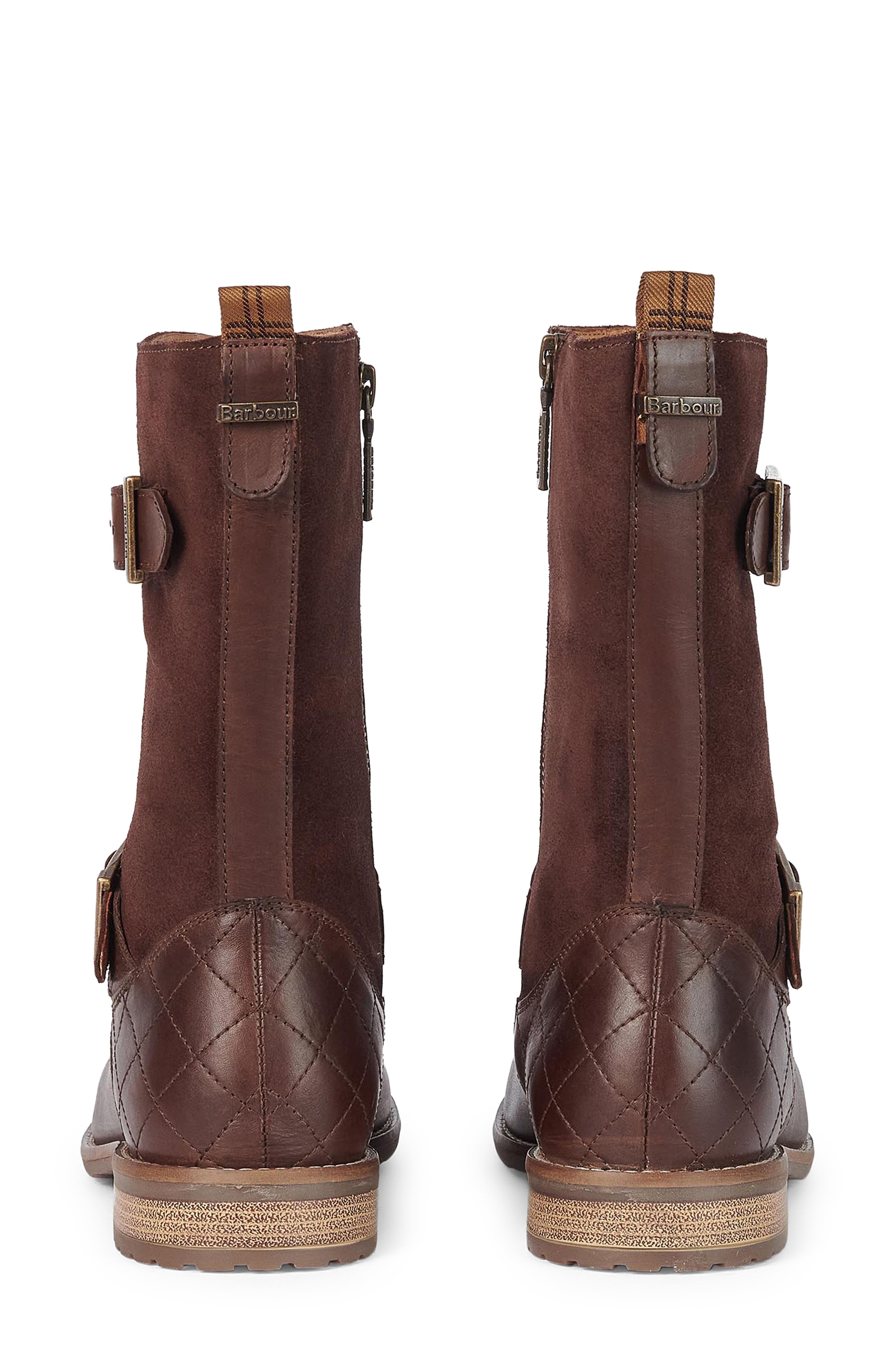 Barbour Millie Buckle Boot, Alternate, color, 