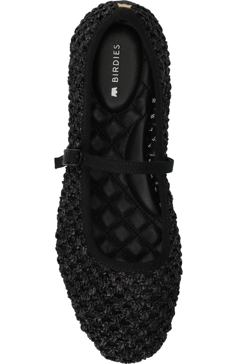Birdies The Hummingbird Mary Janes Openweave, Alternate, color, Black