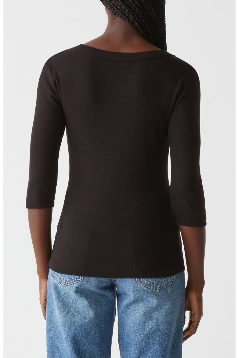 Basic Band Crewneck T-Shirt, Alternate, color, BLACK