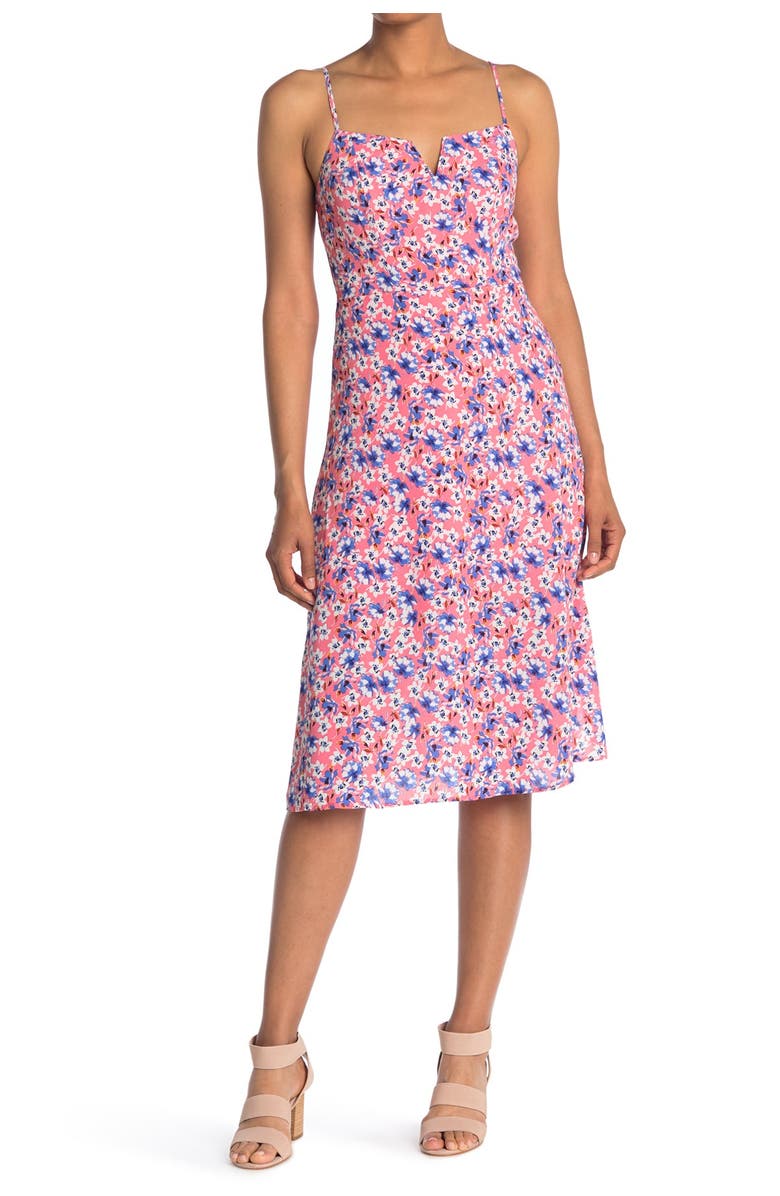 NSF Clothing Keiko Tie Waist Crop Pleated Pants, Alternate, color, 