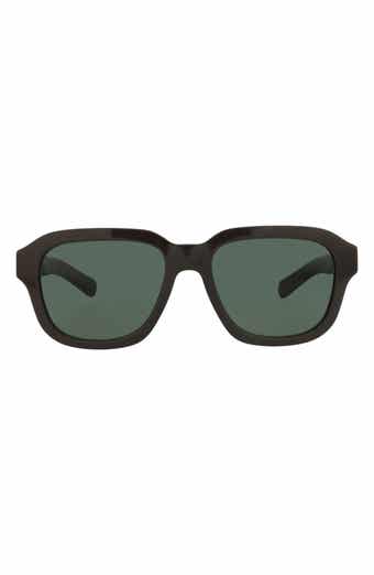 Gucci 55mm Rectangular Sunglasses