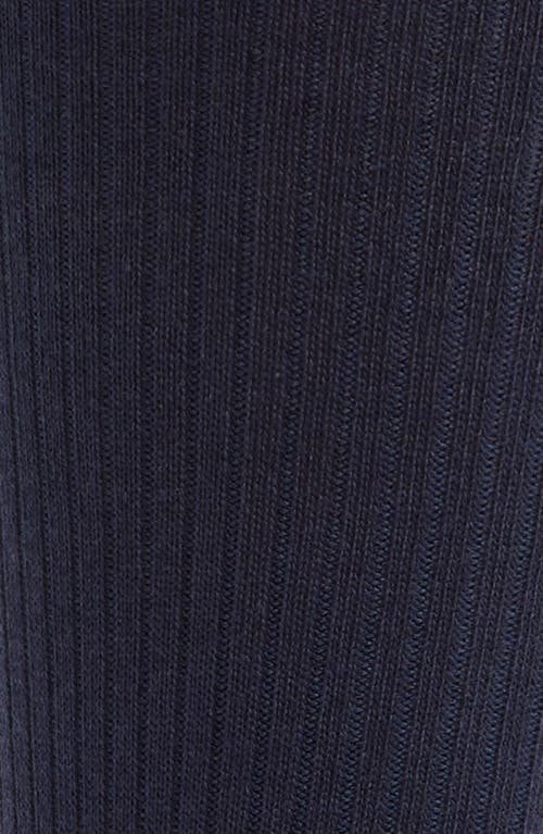 Nordstrom Casual Rib Crew Socks In Blue