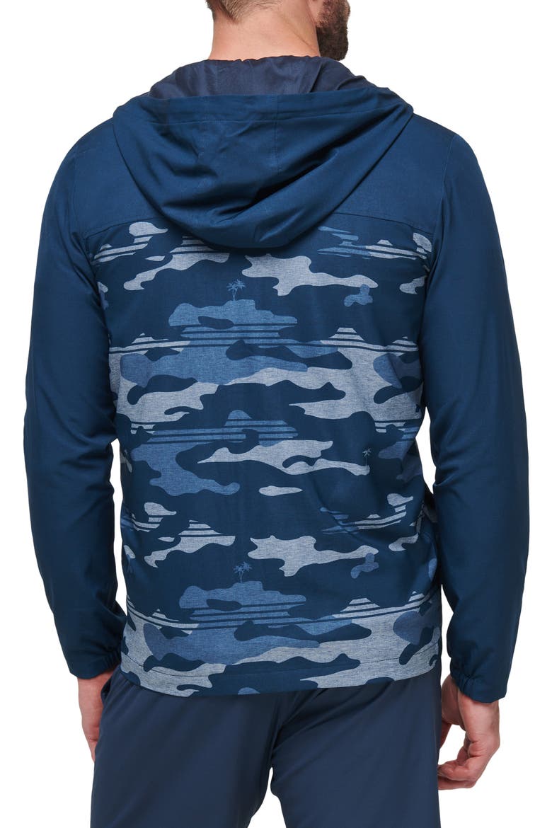 Camo Zip Hoodie, Alternate, color, BLUE NIGHTS
