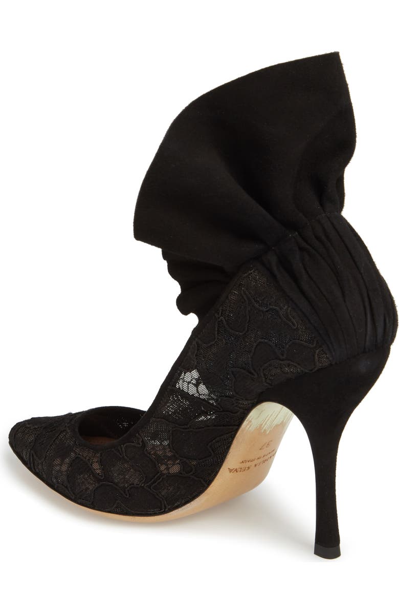 Dahlia Selva Frills for All Pointy Toe Pump, Alternate, color,