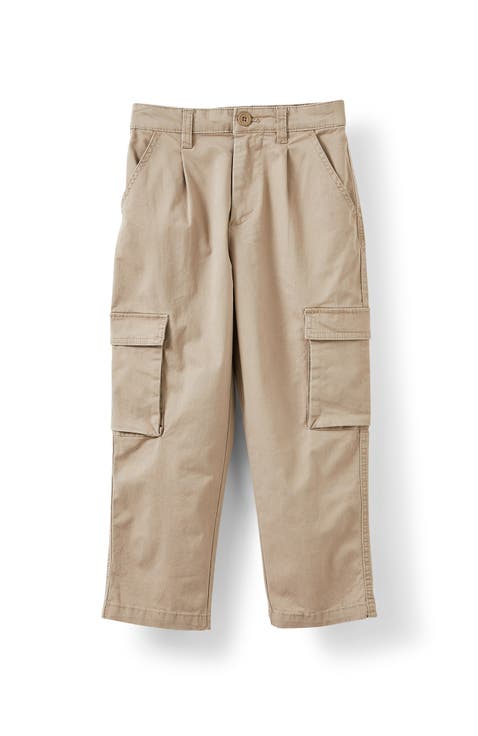 Kid's Pleat Front Cargo Pant