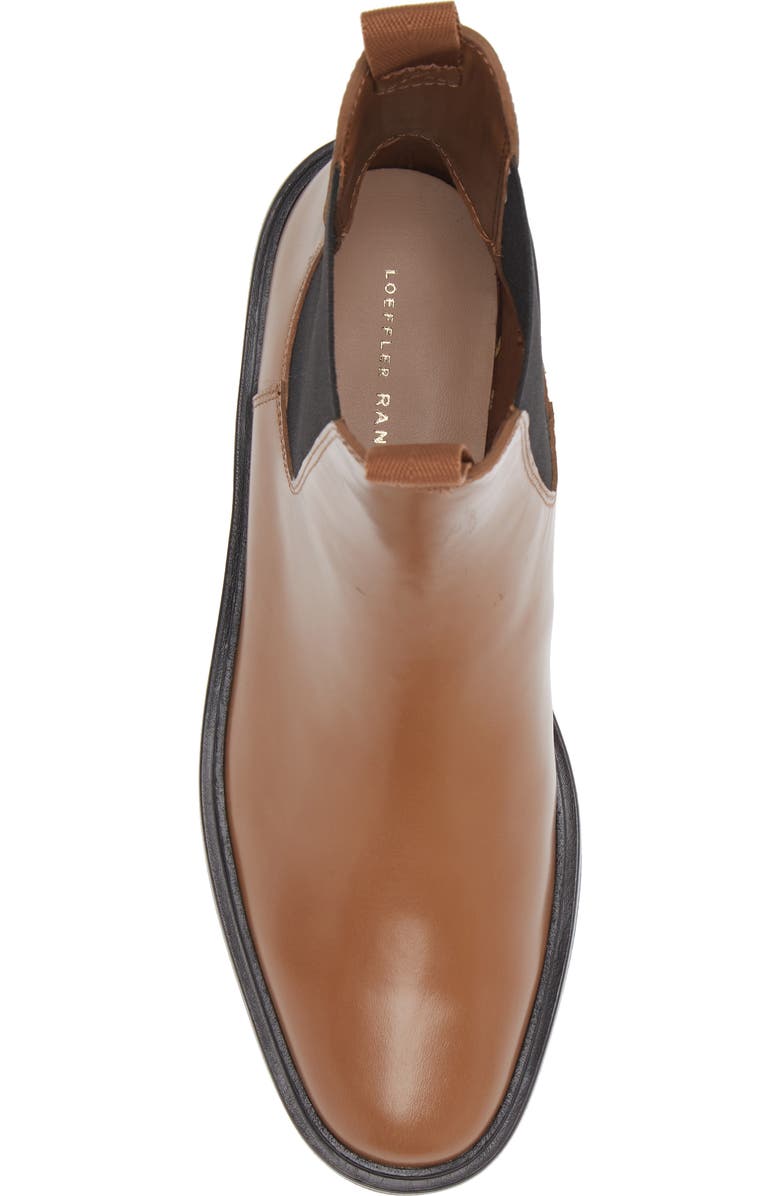 Loeffler Randall Reggie Lug Sole Chelsea Boot, Alternate, color, Safari