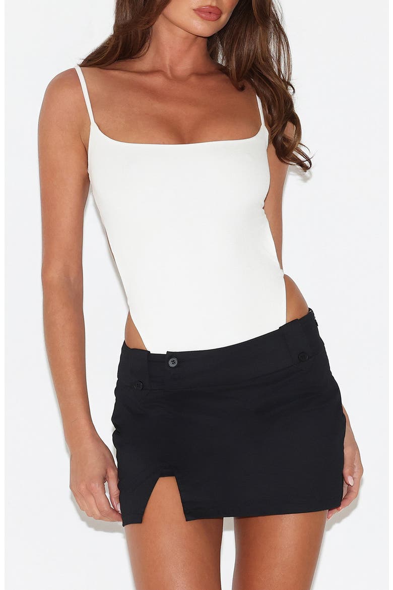 Tiger Mist Minerva Strappy Open Back Bodysuit (Women) | Nordstrom