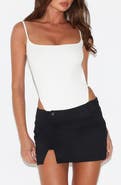 Tiger Mist Minerva Strappy Open Back Bodysuit