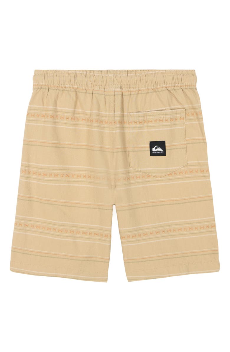 Quiksilver Kids' Chapman Stripe Drawstring Shorts, Alternate, color, 
