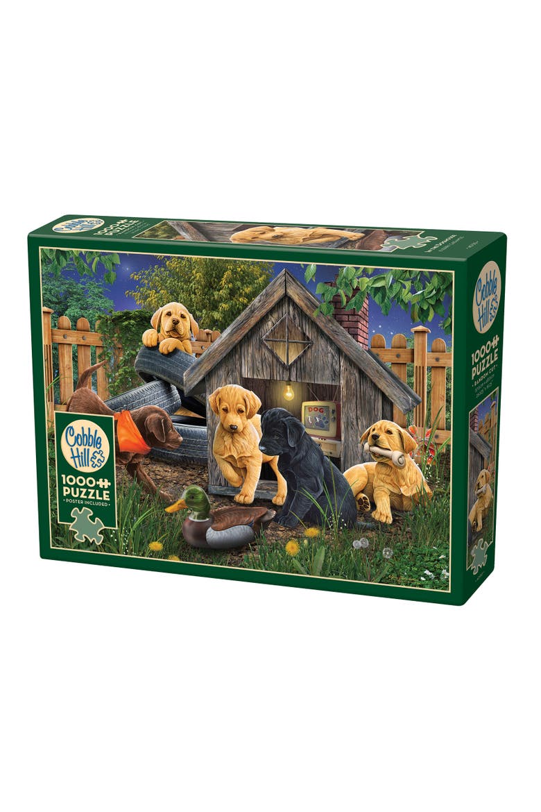 In The Doghouse 1000 Piece Puzzle, Main, color, Multicolored
